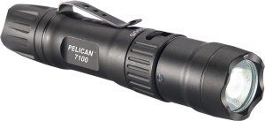 Pelican 7100 695 Lumens LED Rechargeable Tail Switch Black