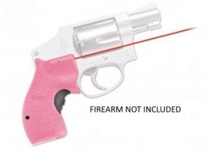 Crimson Trace LG-105-PINK Lasergrip Front Activation Pink Polymer Grip