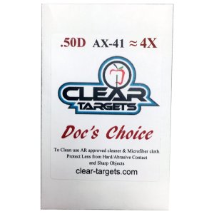 Axcel AX41-CTDC-4X Lens X-41 4X Scratch Resistant Anti-Glare