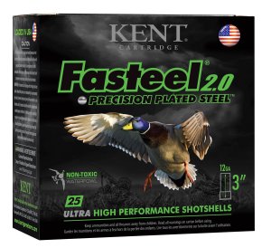 Kent Cartridge Fasteel 2.0 12 Gauge 3" 1 1/8 oz #6 Shot 25 Rounds