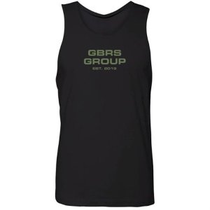 GBRS Group TT-BLKGRN-INS25-L Anniversary Instructor Tank Large Black