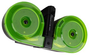 RWB Magazines Drum Ar-15 5.56 BLK Neon Green 100Rd AR100NEON