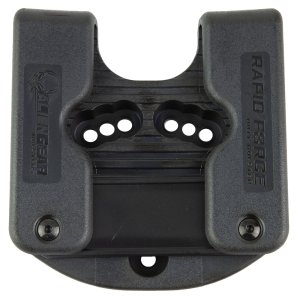 Rapid Force RBS-H-BK-C High Ride Belt Slide, Black Duty Holster Accessory