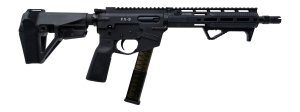 Freedom FX9P10E 9mm 10in Black SBA5 Tactical Brace