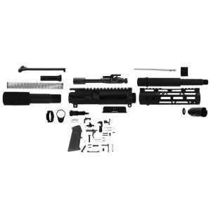 TacFire PK300LPK-7 AR 300 Blackout Pistol Kit, 7.5" Barrel, M-Lok Handguard