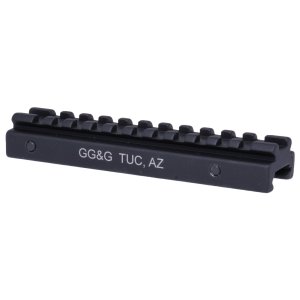 GG&G GGG-1002 Scope Mount AR-15/M16 Picatinny Rail 5 In Black