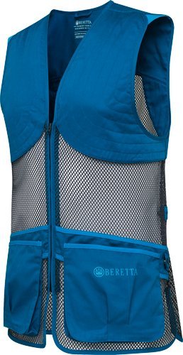 Beretta GT671T155305E2XL Men's Full Mesh Vest XL Blue Twilight