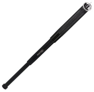 Cold Steel Expandable Baton, 12-Inch Length, Black Steel Material, Lightweight, Easy Deployment, BT-12 Model