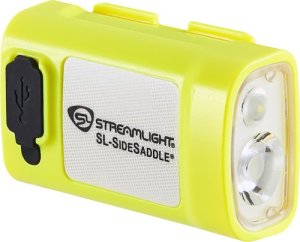 Streamlight SL-SIDESADDLE USB HARD HAT & HATMOUNT KIT YELLOW