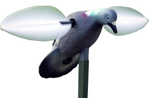Mojo Outdoors HW2410 Pigeon Decoy Multi-Color Plastic with Mounting Pole