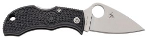 Spyderco MBKLFP Manbug Black Lightweight Leaf Knife