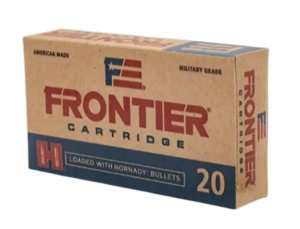 Hornady Frontier 6mm ARC 105 Grain FMJ 20 Rounds FR710