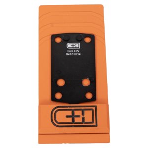 C&H Precision GLXEPS V4 MIL/LEO Adapter Black Anodized 6061 Aluminum