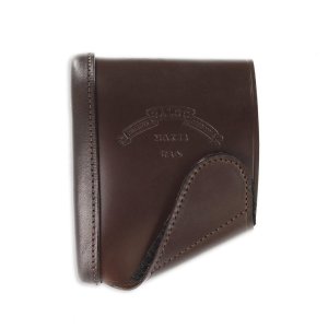 Galco LT1030DH Leather Recoil Pad, Dark Havana, Small, 1/2" Gel Pad
