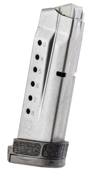 Smith & Wesson M&P Shield 3009876 8rd 9mm Luger Magazine Stainless Steel