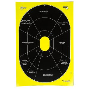 Allen EZ Aim Splash Reactive Handgun Trainer Target 12x18, 30 Pack