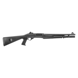 Benelli LE SuperNova Tactical Pump-Action Shotgun with Pistol Grip Stock and Ghost Ring Sights - 18.5" - QUALIFIED INDIVIDUALS ONLY