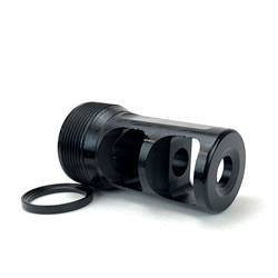 Barrett AM338 Muzzle Brake - Black Finish, High-Quality Accessory