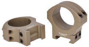 Warne 8502DE Hyperlite Scope Rings Dark Earth 1" High