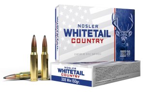 Nosler Whitetail Country .308 Winchester 150gr SP 20 Rounds
