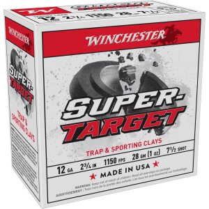 Winchester TRGT11507 12 Gauge 2.75 in 1 oz 7.5 Shot 1150 fps 25 Rounds