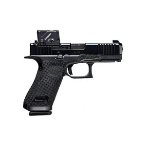 Glock G45 Gen6 9mm Luger 4.02 In 17-Round nDLC Black with Aimpoint COA Red Dot