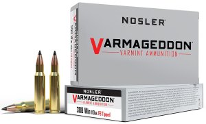 Nosler Varmageddon 40272 .308 Win 110 gr FB Tipped 20 Rounds
