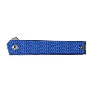 CRKT CEO Microflipper Folding Knife 2-1-5" Sheepsfoot Blade Blue