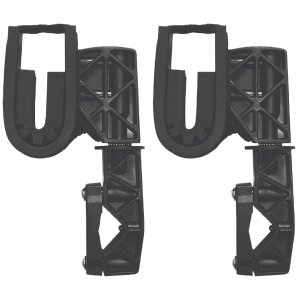 Rugged Gear 10100 Single Hook Gun Mount Black Nylon 2 Pack for ATV