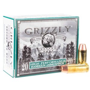 Grizzly Cartridge Company 10mm Auto Ammo 200gr FMJ-FP 20 Rounds