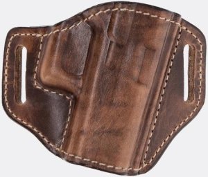BIANCHI 27392 Leather Holster Weathered Tan Commander