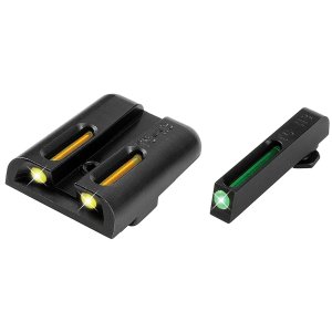 GSM Outdoors TFO TG131GT1Y Front Sight Green/Yellow Tritium-Fiber