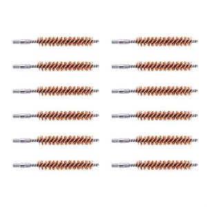 BROWNELLS DOUBLE-TUFF BRONZE RIFLE BRUSH 338 CALIBER 12 PACK