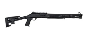 PW Arms PAM4TSSBSS Panzer M4 12GA 18.5" Black Skeleton Stock