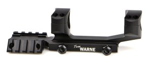 Warne RAMP1 R.A.M.P. Scope Mount/Ring Combo Black Anodized 1" AR-15