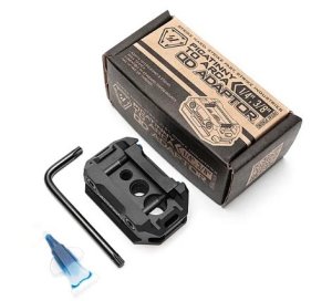 Strike Industries SI-ARCA-TRI-PADA-BK QD Picatinny Adapter Black