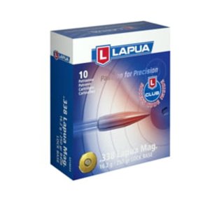 Lapua 4318033 Rifle Ammo .338 Magnum 250gr FMJBT Box of 10