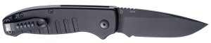 Hogue 64130 Ballista 3.5" Black Aluminum Drop Point 154CM Blade
