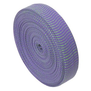 October Mountain VIBE String Silencers Purple/Green 85ft