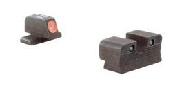 Trijicon SG101O Night Sight Set 9mm/.357 Sig Orange Steel U-Notch