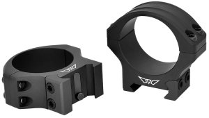 Warne 8550M Hyperlite 1" MSR Mount Black Ideal Height