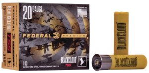 Federal Premium Black Cloud TSS PWBTSSX209 20 Gauge 3 In 1 oz 10 Rounds