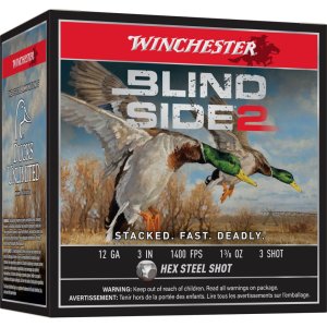 Winchester XBS1233 12 Gauge #3 Hex Steel Shot 25 Rounds