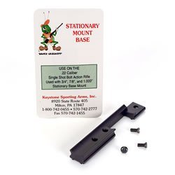Keystone Sporting Arms Crickett Stationary Blued Mount Base KSA031C