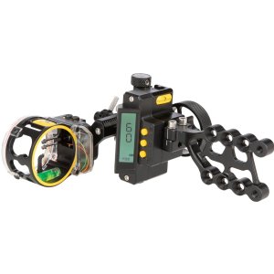 Trophy Ridge AS713DR19 Digital React 3-Pin Bow Sight .019/.010 RH Black