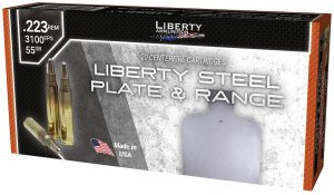 Liberty LAR223070 223 Rem 55gr 20 Rounds Lead-Free Frangible Ammo