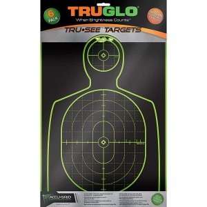 TruGlo TruSee 12"x12" 100yds Handgun Target (