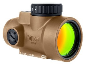 Trijicon MRO SD Coyote Brown 1x25mm 2 MOA Red Dot Sight 7075-T6