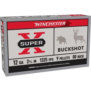 Winchester XB1200 12 Gauge 2.75 in 9 Pellets 00 Buck Shot 1325 fps