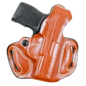 DeSantis 085TAE1Z0 Thumb Break Mini Slide Tan Leather Holster Glock 17/19/22